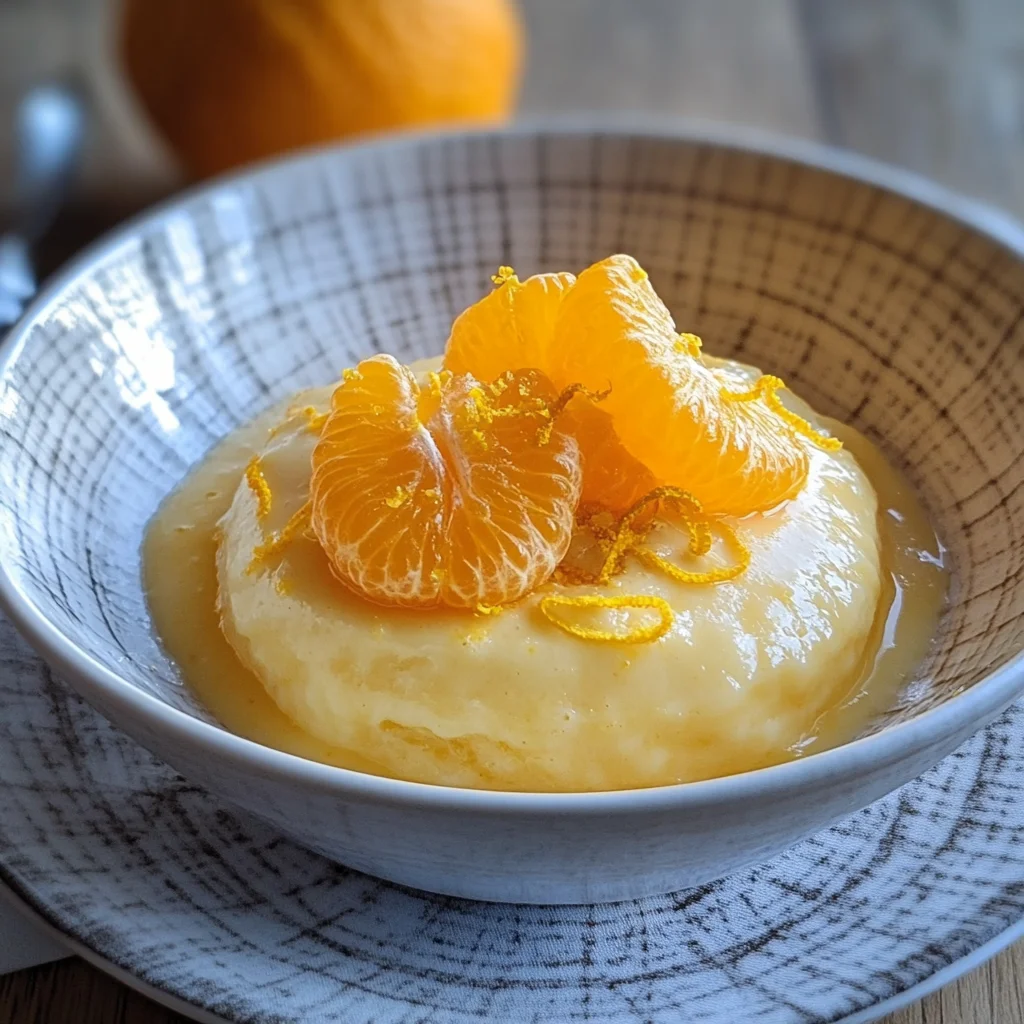 Crema pasticciera al mandarino