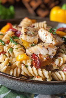 Fusilli giganti integrali con spada e peperoni cruschi