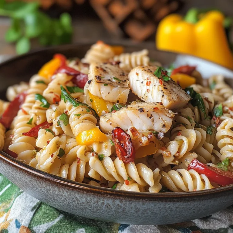 Fusilli giganti integrali con spada e peperoni cruschi