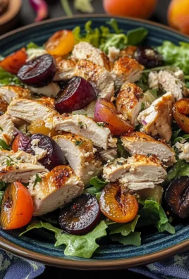 Insalata di tacchino e prugne