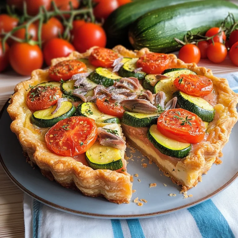 Torta rovesciata al tonno