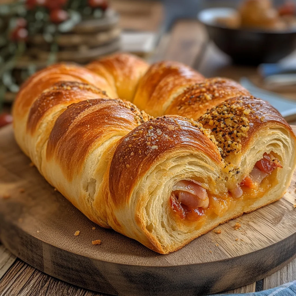 Wool roll bread (Pane gomitolo di lana)