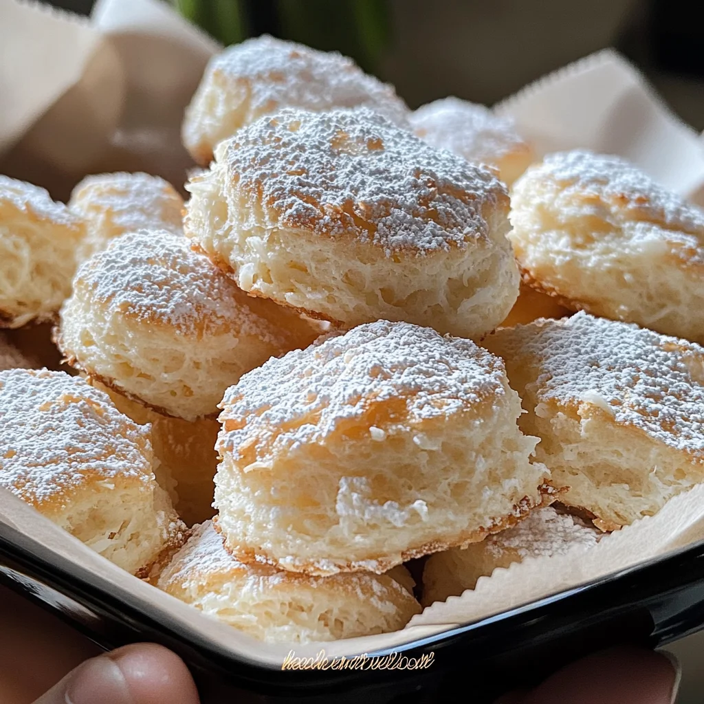 Biscotti al cocco veloci e facilissimi (solo 3 ingredienti!)