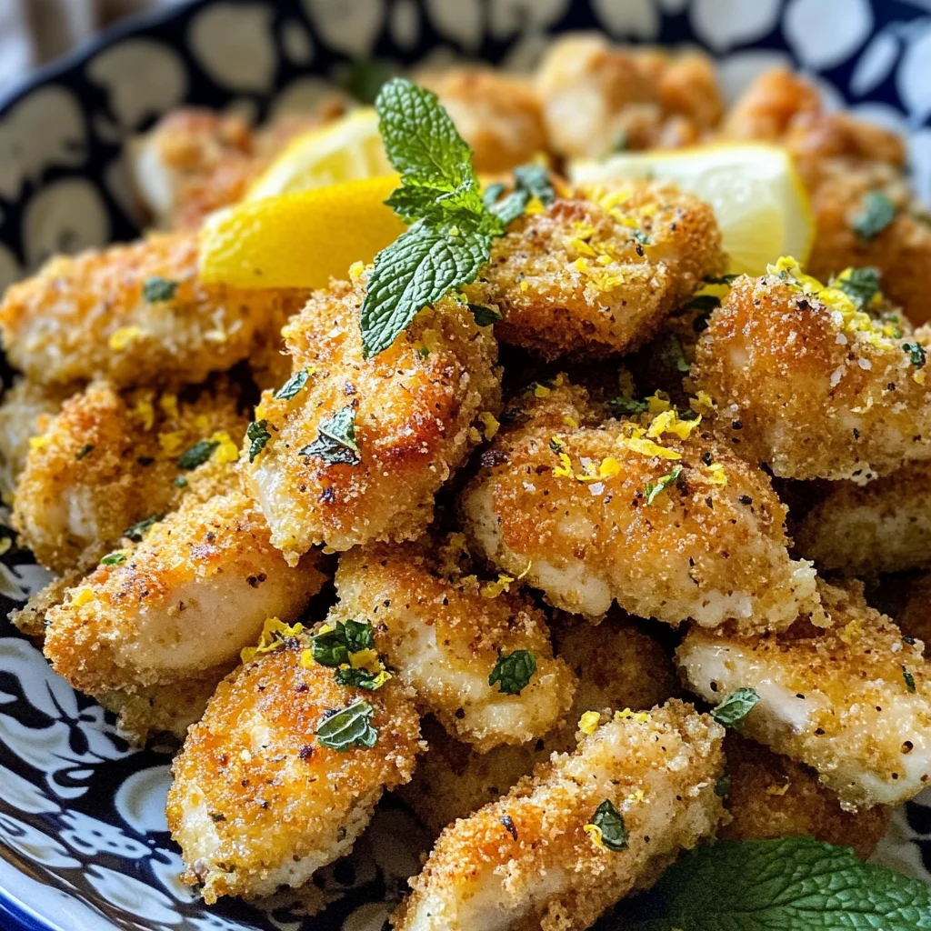 Bocconcini di pollo saporiti (Ricetta veloce in 12 minuti)