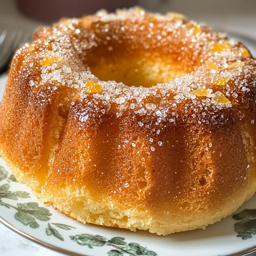 Ciambellone in friggitrice ad aria (soffice e goloso, pronto in 30 minuti!)