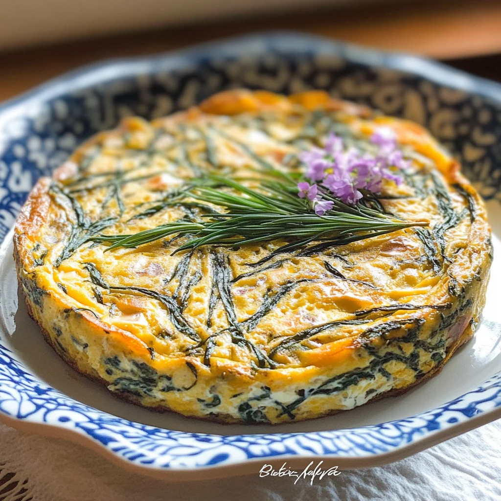 Frittata con agretti (Ricetta veloce e gustosa)