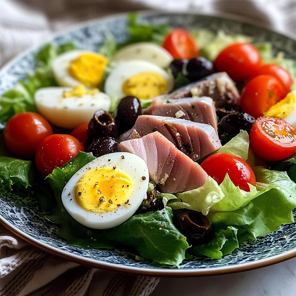 Insalata nizzarda: Ricetta originale passo passo