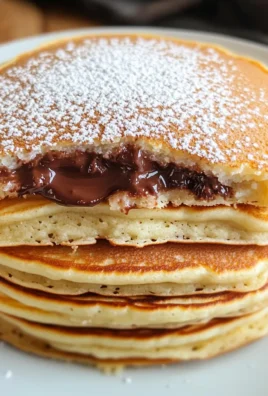 Pancake alla nutella (con ripieno cremoso)
