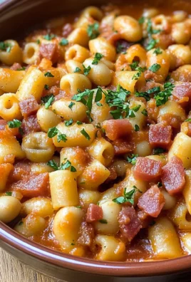 Pasta fagioli e pancetta (super saporita!)