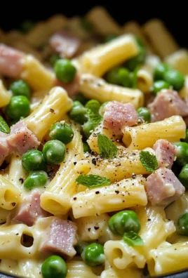 Pasta piselli e prosciutto (veloce e saporita!)
