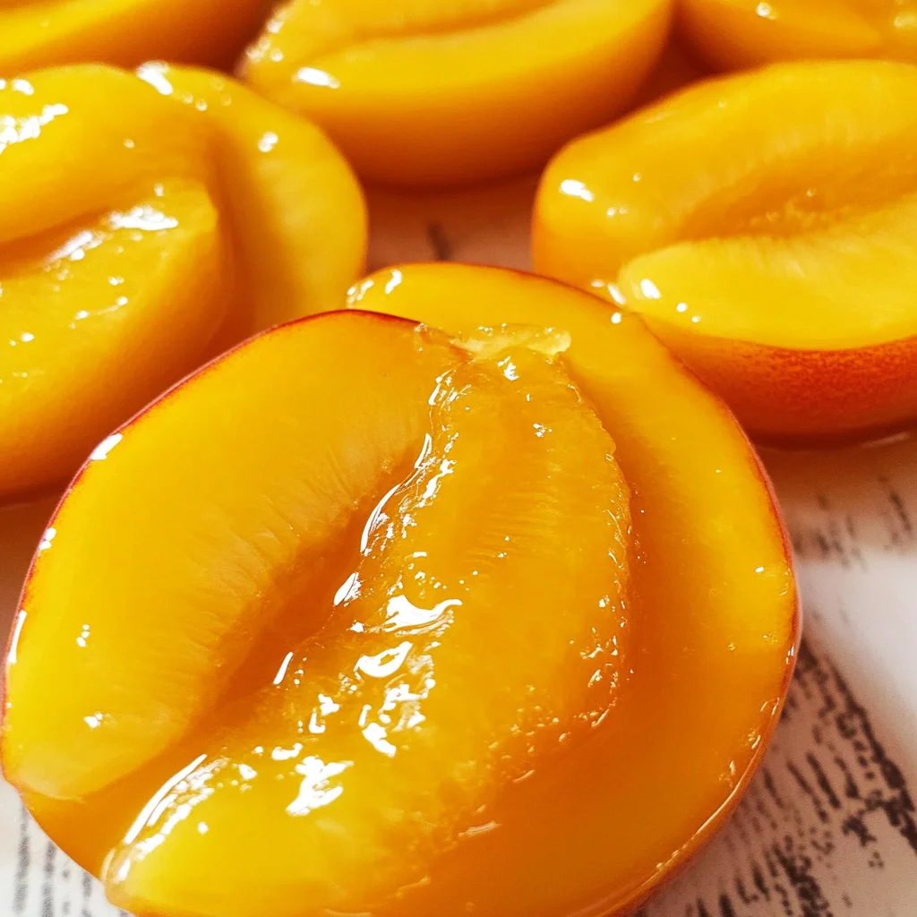 Pesche sciroppate fatte in casa: Ricetta e Consigli con foto passo passo