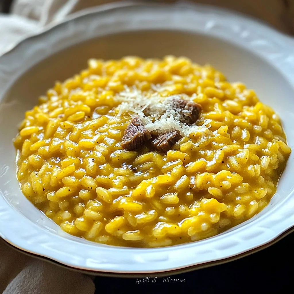 Risotto alla milanese: la Ricetta originale con foto passo passo