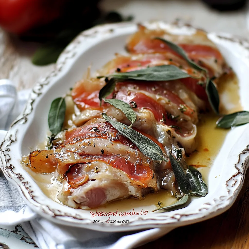 Saltimbocca al forno (versione più leggera, ugualmente golosa!)