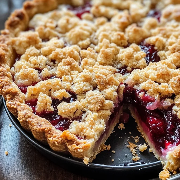 Sbriciolata alla marmellata (pronta da cuocere in 15 minuti!)