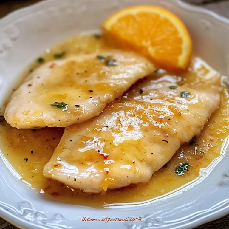 Scaloppine all’arancia (cremose e morbidissime) Ricetta in 8 minuti!