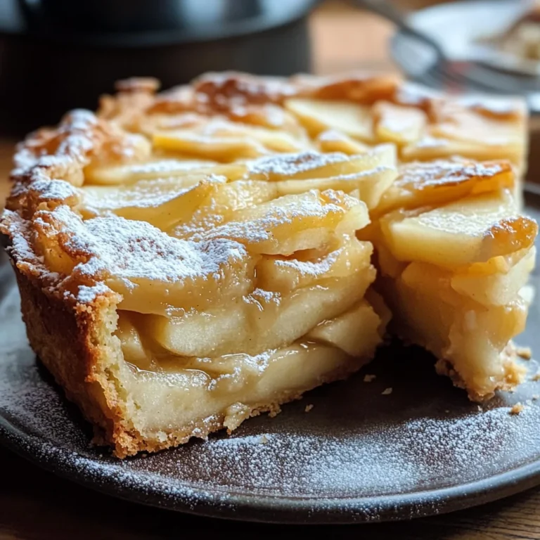 Torta di mele cremosa (si scioglie in bocca!) Ricetta velocissima