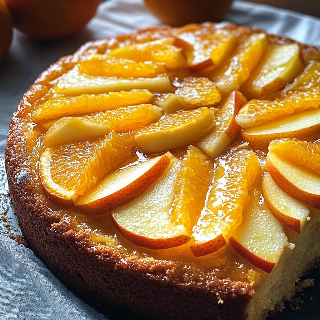 Torta mele e arance, profumata e soffice! (Ricetta veloce)