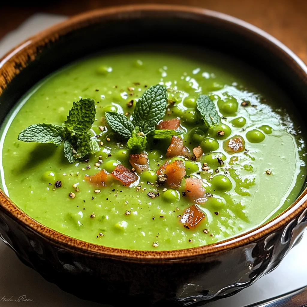 Zuppa di piselli (Ricetta base e varianti)