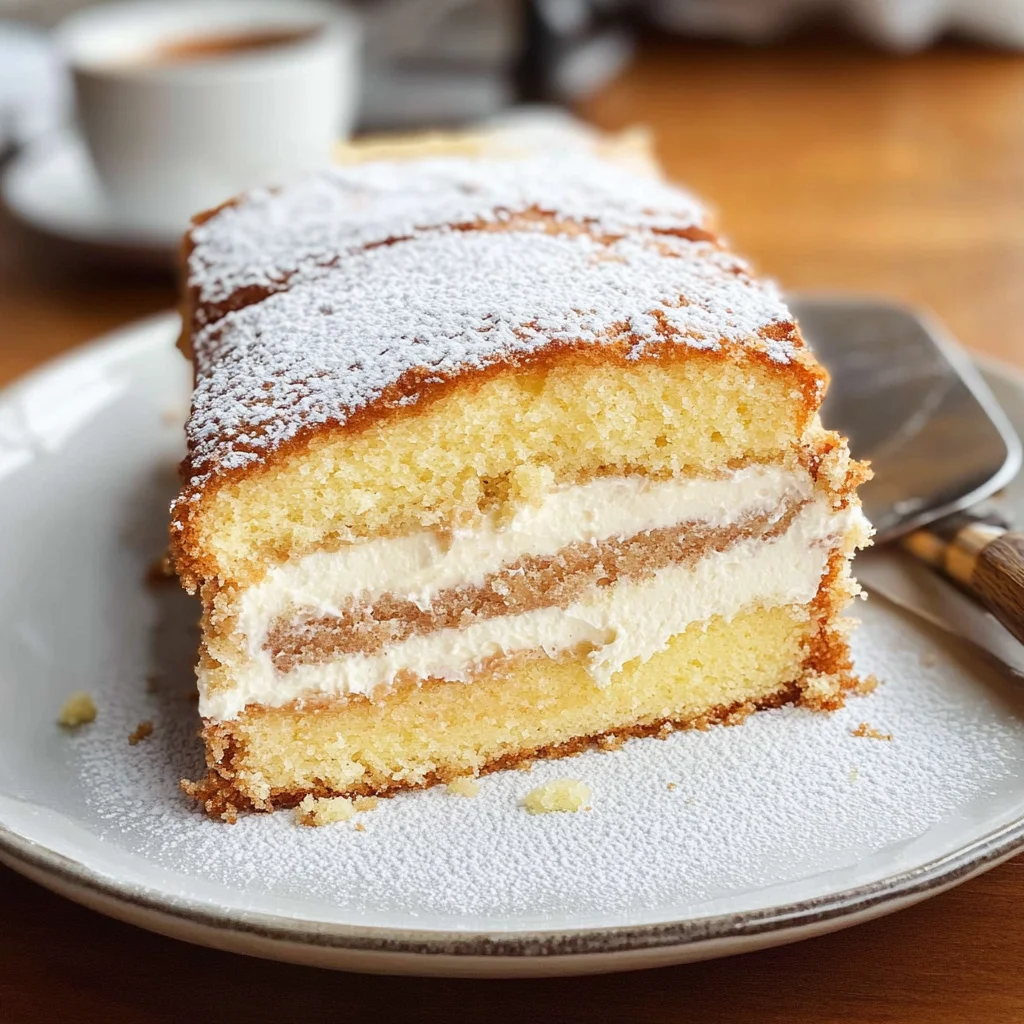 Plumcake paradiso (sofficissimo con crema al latte)