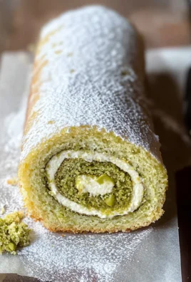 Rotolo al pistacchio (soffice, con crema al pistacchio) Ricetta super veloce!